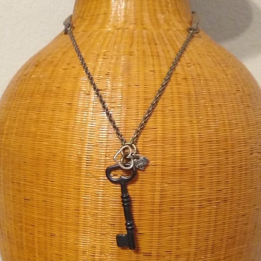 Lucky Brand "Key to My Heart" Necklace